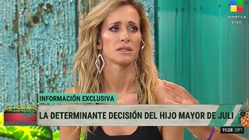 Julieta Prandi habló de la decisión de su hijo de cambiarse el apellido