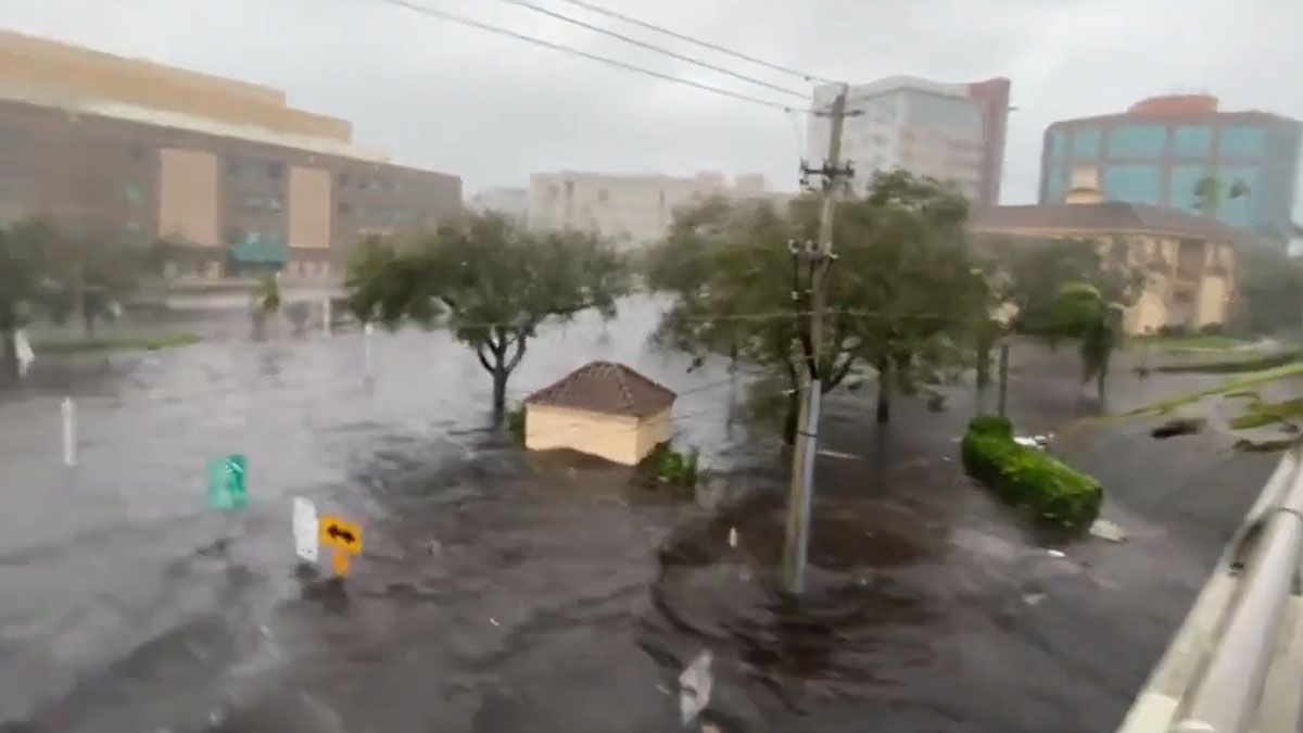 Video: el devastador paso del huracán Ian por Florida, en Estados Unidos