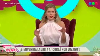 Así fue el debut de Laurita como conductora