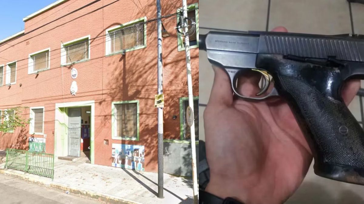 Conmoción en Flores: un nene de 6 años llevó un arma cargada a la escuela (Foto: captura)