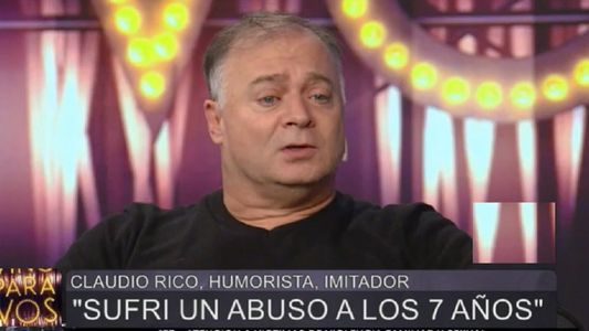La dura confesión de Claudio Rico: Sufrí un abuso cuando tenía siete años por un vecino