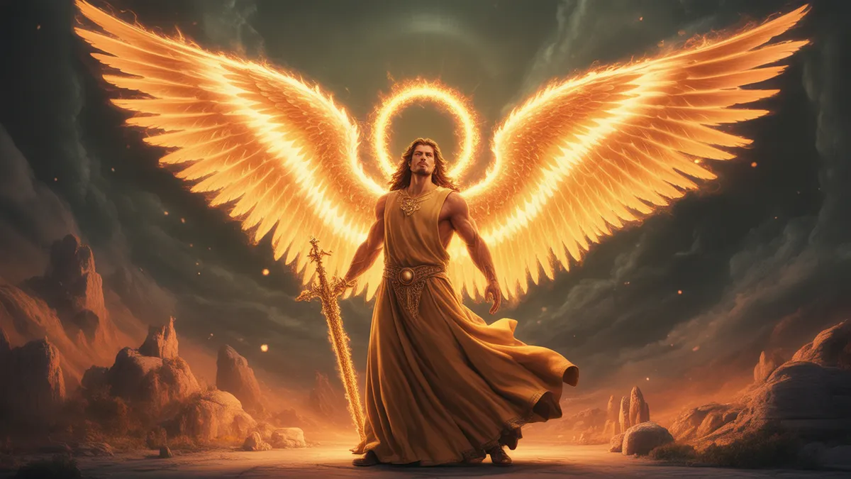 Uriel enciende tu mente y tu corazón con el fuego dorado del propósito. Foto: Internet.