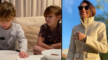 El desafío viral que les planteó Pampita a sus hijos: ¡No se coman nada que es el premio!