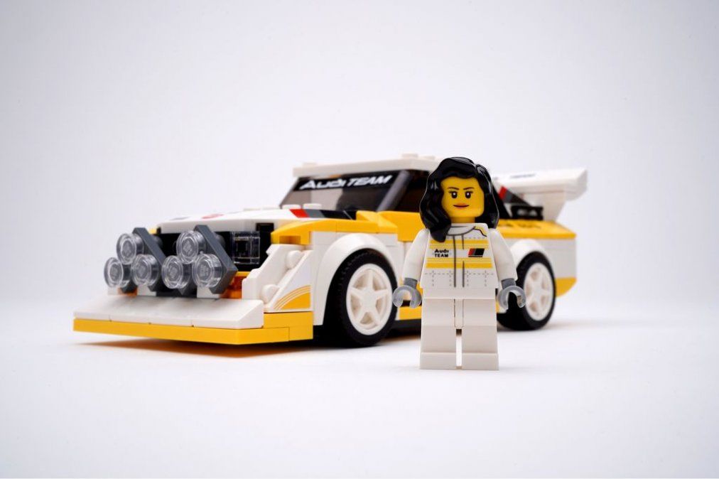 Audi y Lego homenajean a Michèle Mouton