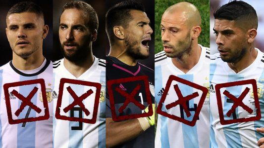 Los 10 grandes ausentes de la Selección Argentina para la Copa América