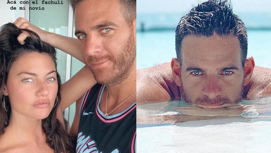 Románticas vacaciones de Jujuy Jiménez y Juan Martín Del Potro