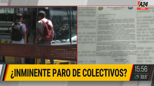 Colectivos: la UTA le pidió una audiencia a Luis Caputo para evitar la paralización del servicio