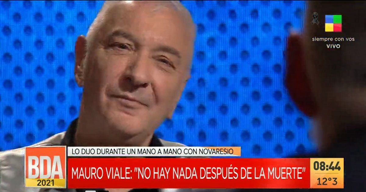 Mauro Viale: su pensamiento sobre la muerte y el nulo recuerdo de su padre