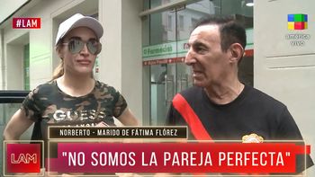 El video de la incómoda y tensa reacción de Fátima Florez y su marido al ser consultados por su separación