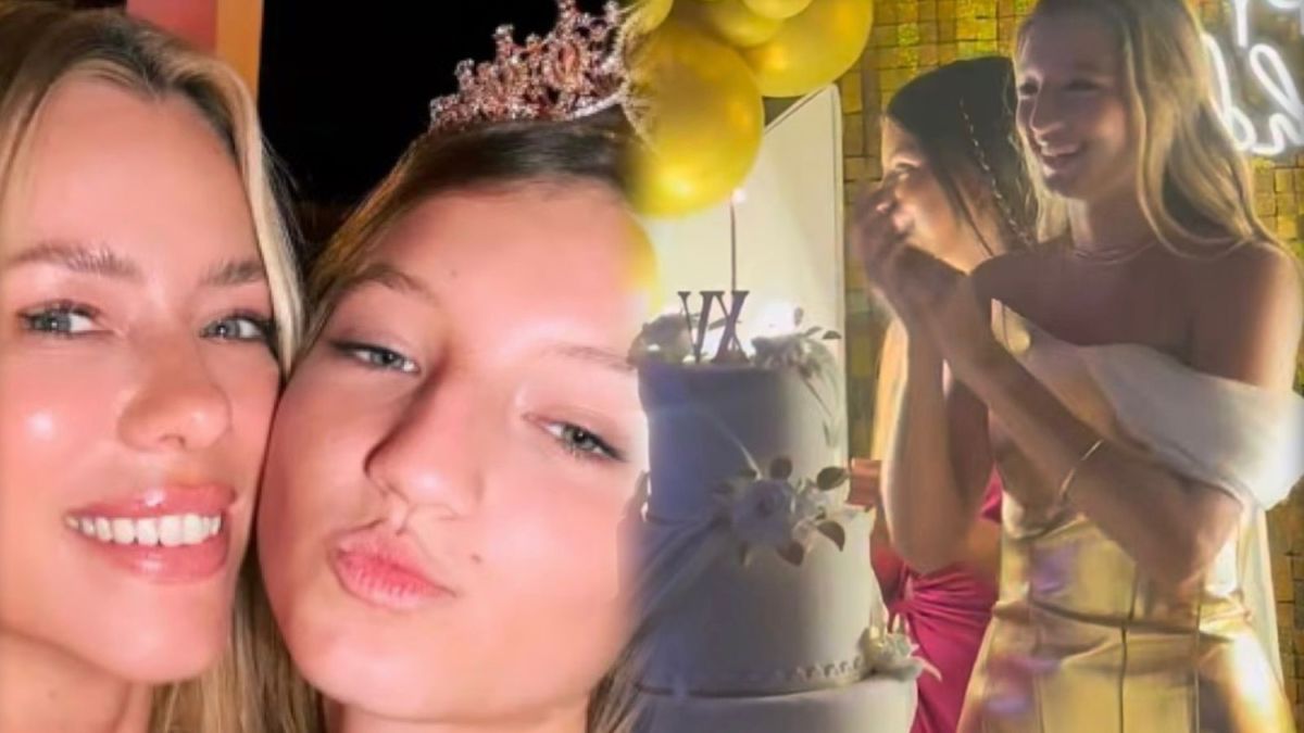 Así fue la imponente fiesta de 15 que Nicole Neumann le organizó a Allegra Cubero