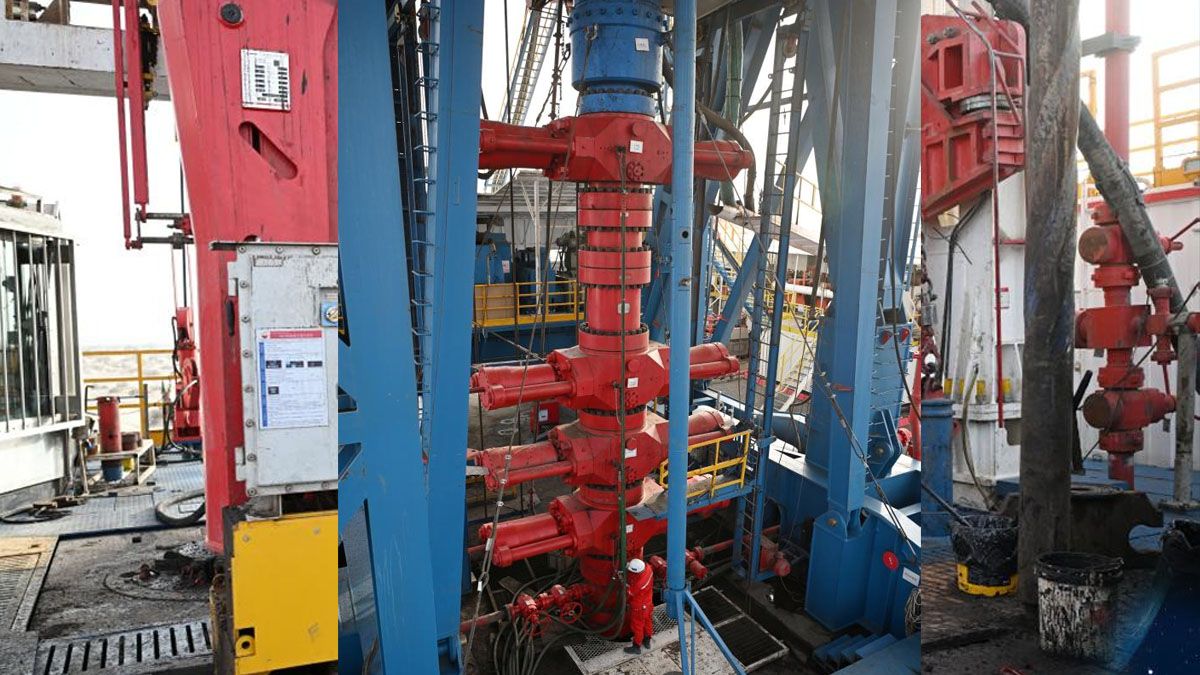 La excavadora china para llegar a 11 kil&oacute;metros de profundidad (Foto: gentileza NewsCGTN).