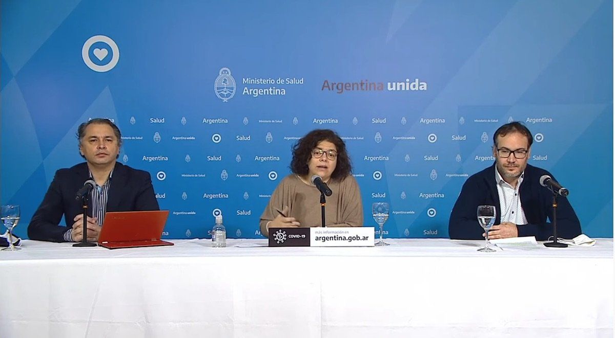 Con ocho nuevos fallecimientos, llegan a 1.192 los muertos por coronavirus en la Argentina