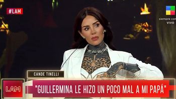 cande tinelli critico sin piedad a guillermina valdes y cuestiono sus actitudes con su padre: le hizo un poco...