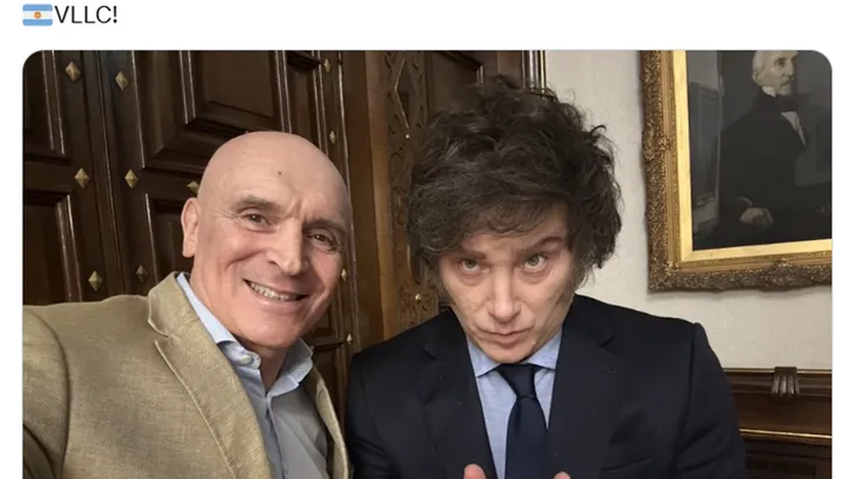 javier Milei decidió sostener a José Luis Espert como su primer candidato a diputado nacional para enfrentar al kirchnerismo en la provincia de Buenos Aires. Foto: Archivo.