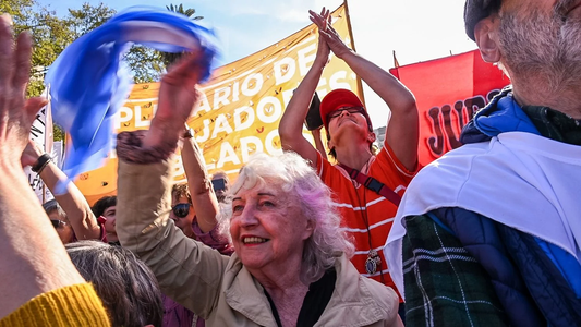 Día del jubilado: protestas en Plaza de Mayo contra las medidas del Gobierno de Milei