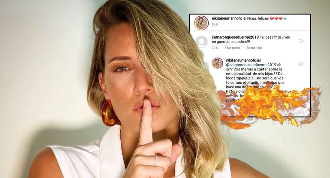 Nicole dijo que su ex hace un cirquito mediático y Mica Viciconte saltó como leche hervida