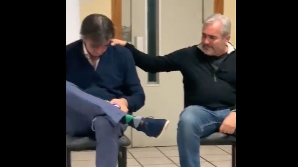 Esteban Bullrich participó de un acto en la localidad de Hurlingham (Foto: captura de video).