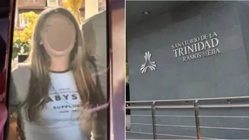 Le dieron el alta a la nena que había sido herida en la cabeza por una bala perdida en Navidad