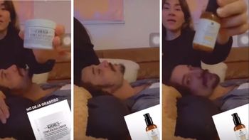 El tutorial de maquillaje hot de Jimena Barón y Daniel Osvaldo