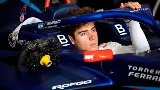 Colapinto hace historia: la marca que alcanzó en la F1 que no lograron ni Fangio ni Reutemann