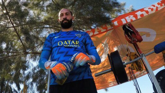 Marcos Díaz fue presentado en Boca: Vengo a pelear y a ganarme el puesto