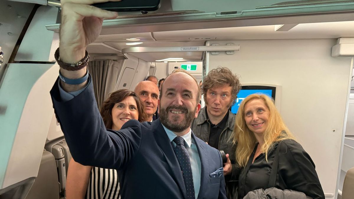 El Presidente Javier Milei viaja a Israel y a Roma en su primera gira internacional. (Foto Presidencia de la Nación)