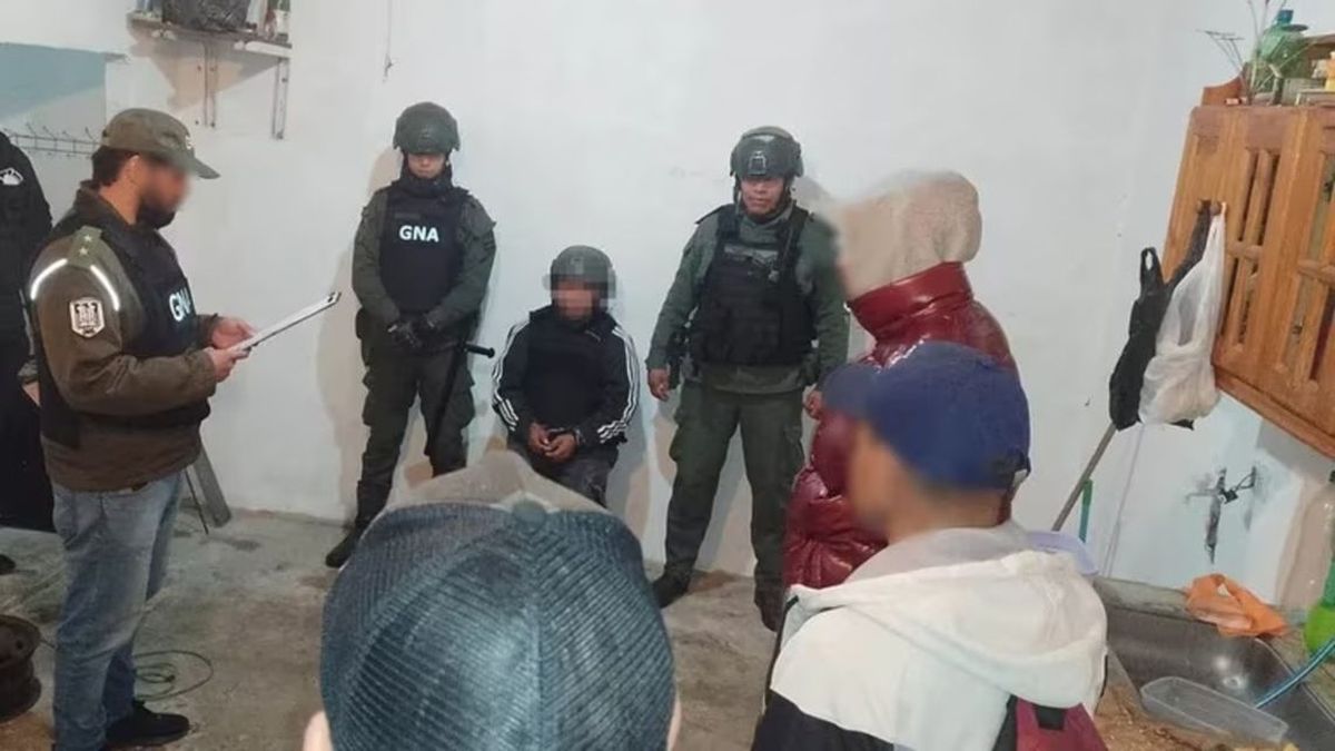 La detención de Ranita. (Foto: Télam)