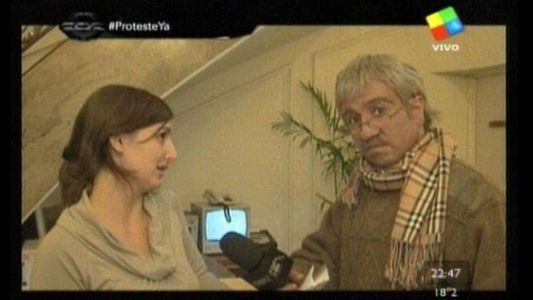 Gonzalito envejeció 30 años para el “Proteste ya”