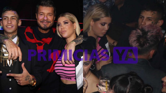 Wanda Nara y L-Gante se mostraron muy juntos en la fiesta de Marcelo Tinelli: las fotos