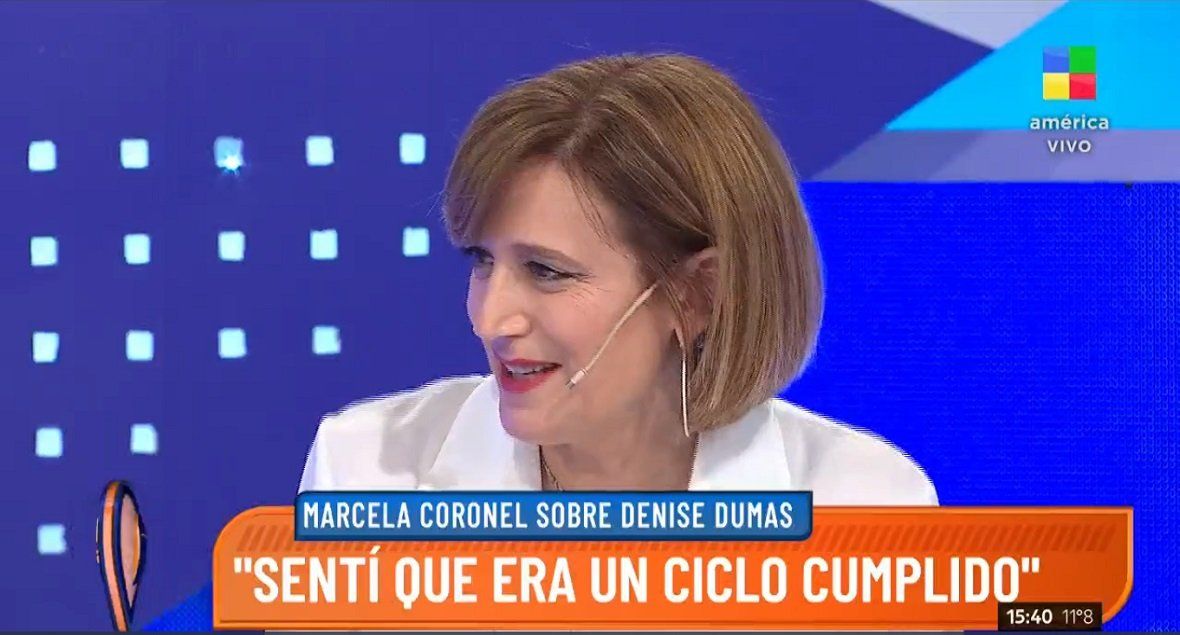 Marcela Coronel sobre su salida de Hay que ver: Lo de Denise fue la gota que rebalsó el vaso