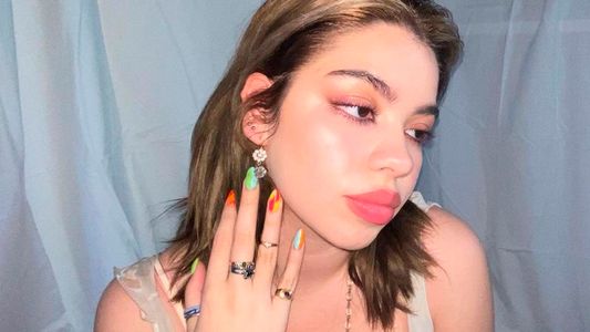 El provocativo look de Anna Chiara del Boca en Intrusos