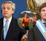 ¿Alberto Fernández o Javier Milei?: la pregunta del árbitro que descolocó a todos en un clásico