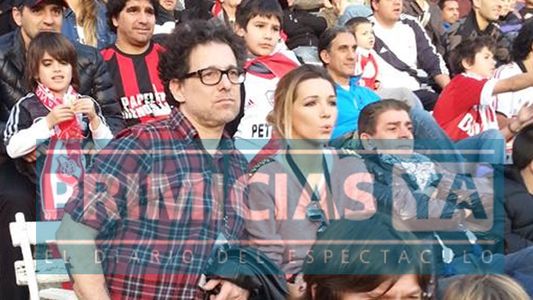 La imagen exclusiva de Calamaro y Breque en la despedida de Ortega