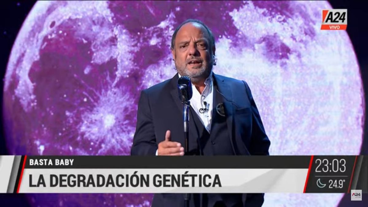 Baby Etchecopar: Todo lo nuestro es berreta (Foto: captura)