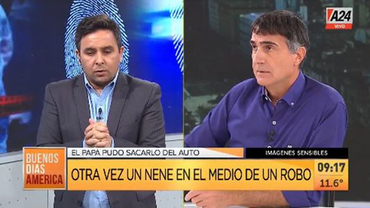 Antonio Laje protagonizó un fuerte debate por un caso de inseguridad en Llavallol