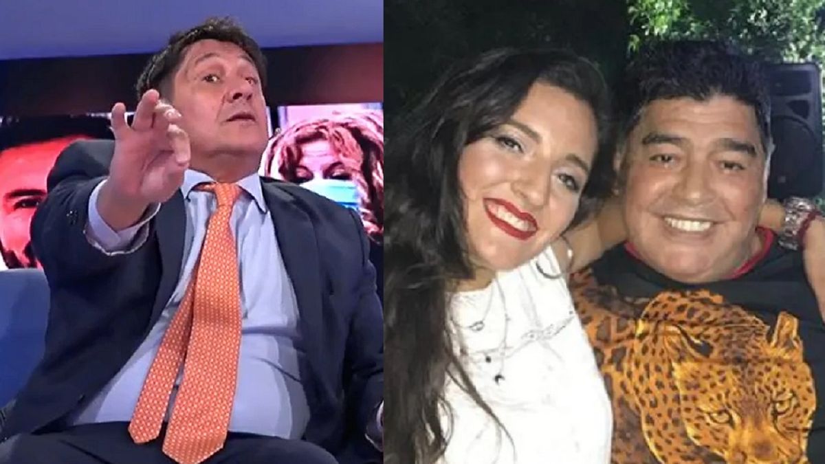 Rodolfo Baqué acusó a Jana Maradona de fumar marihuana con Diego Maradona antes de su muerte