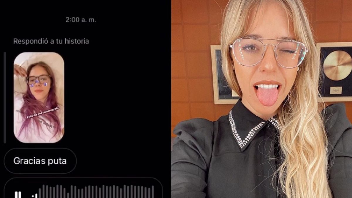 Nati Jota recibió un fuerte audio sexual por mensaje privado: Angustia y  rechazo