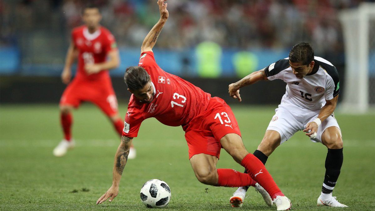 Costa Rica se lo empató en la última a Suiza y sacó su primer punto del Mundial en el cierre del grupo E