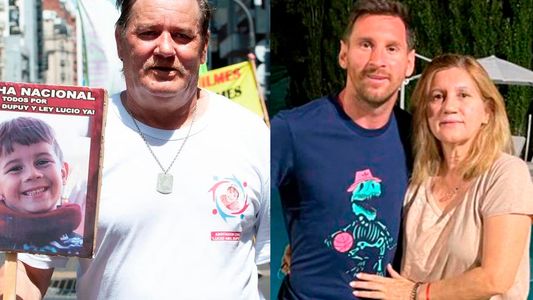 Este fue el mensaje que le mandó la mamá de Lio Messi al abuelo de Lucio Dupuy