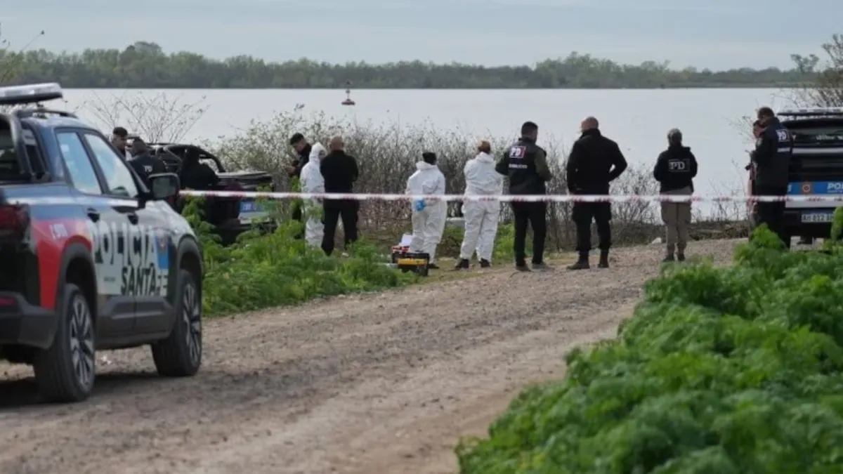 Por el estado en el que quedaron los cadáveres, los investigadores todavía no pudieron establecer formalmente sus identidades. (Foto: Policía de Santa Fe)