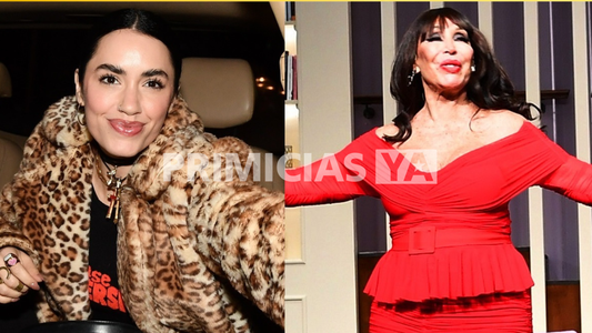 Como una diva: las fotos del look de Lali Espósito para ir a ver a Moria Casán al teatro