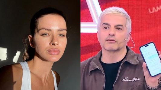 Ángel de Brito expuso a la China Suárez con un chat del 2020 que demuestra una mentira de la actriz