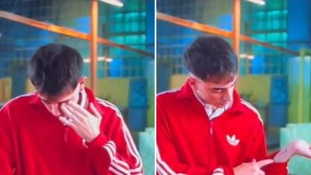 Juan Manuel Pereyra Rozas, durante uno de los momentos más emotivos del documental de Fernando Báez Sosa.