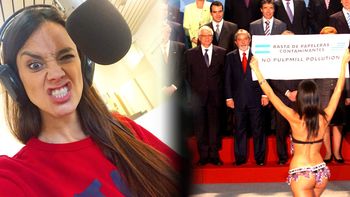 El desnudo completo en la playa de Evangelina Carrozzo