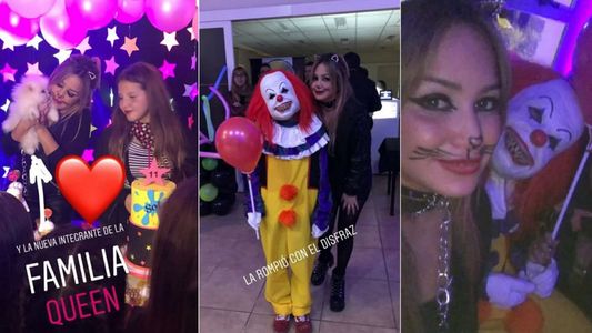 Los 11 años de Sol, la hija de Karina La Princesita y El Polaco