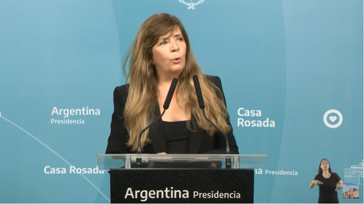 La portavoz presidencial