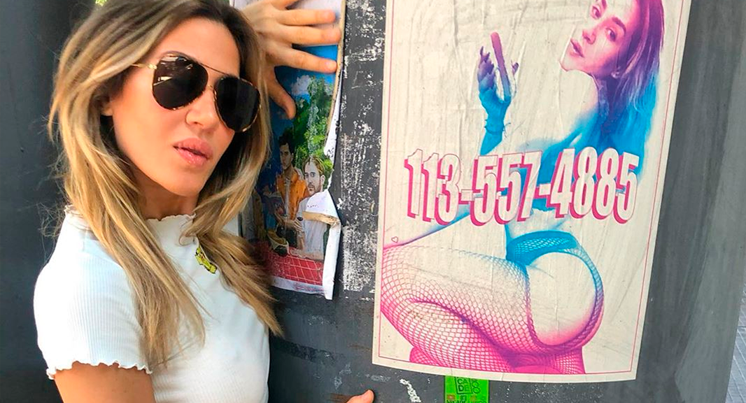 El polémico marketing de Jimena Barón: simula ser una prostituta
