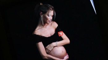 Las fotos de Carla Pereyra, la novia del Cholo Simeone, a punto de dar a luz
