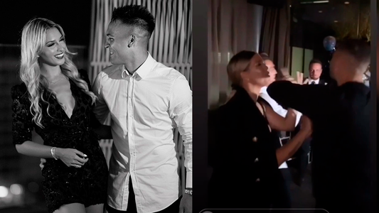 Wanda y Mauro, a pura cumbia en el cumpleaños 22 de Lautaro Martínez