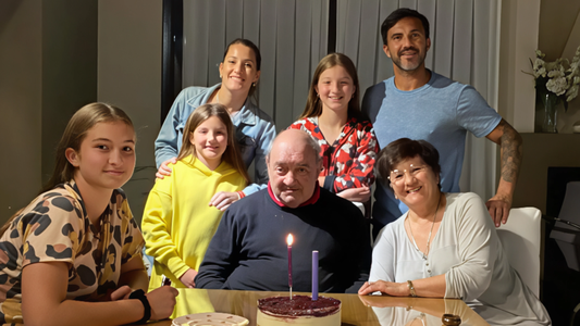 Fabián Cubero despidió a su papá con emotivas fotos y un desgarrador mensaje: Tengo un dolor enorme